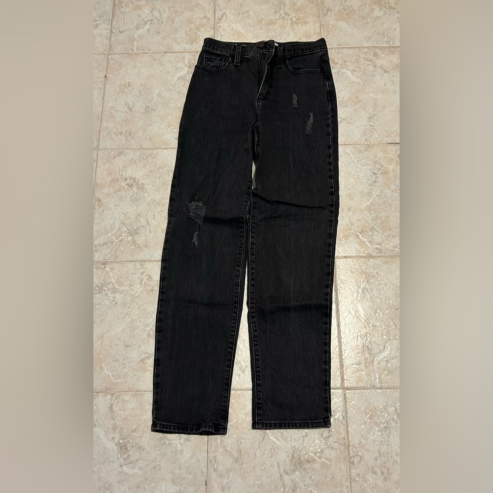 Universal Thread Black Straight Leg Jeans
